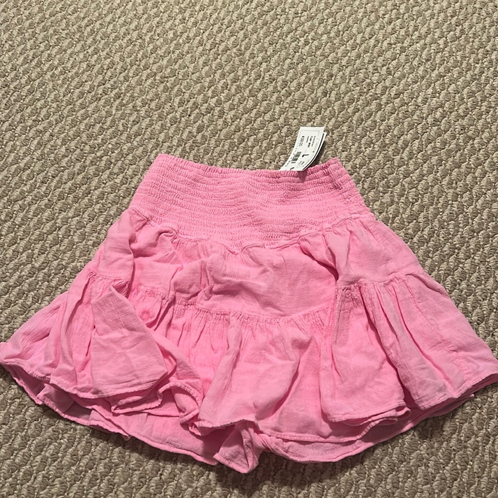 Blanco by Nature pink skirt (with shorts)